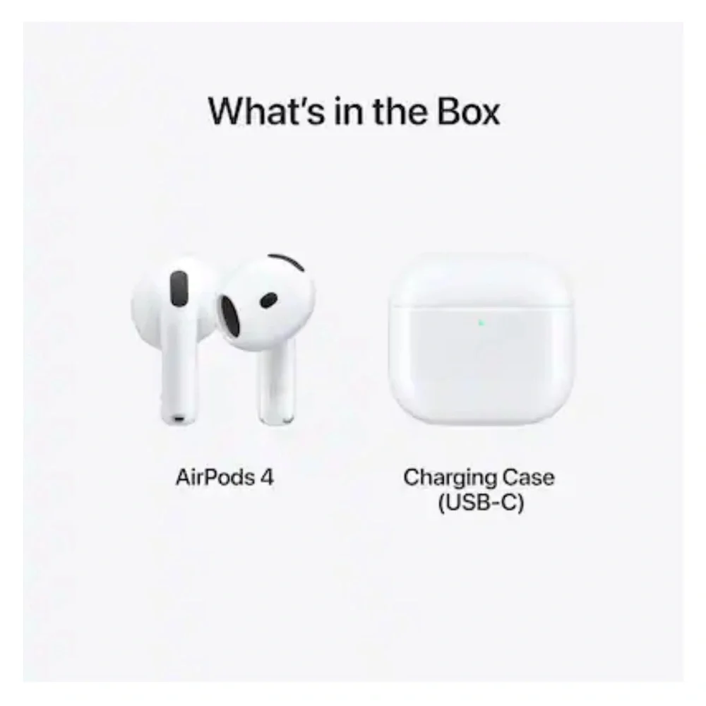 Apple AirPods 4 Model A3050 A3053 A3058 Wireless Headphones & Charging Case NWT